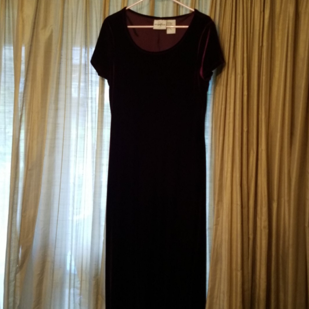 Vintage velvet dress